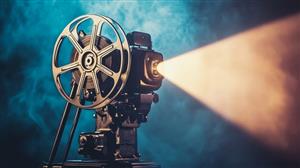 vintage movie projector