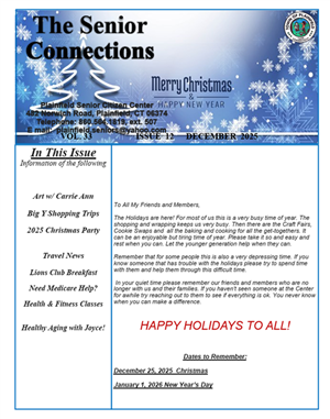 Senior News Letter 2025